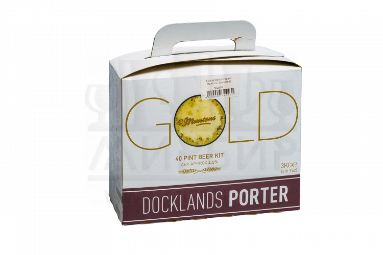 Солодовый экстракт Muntons "Docklands Porter", 3 кг