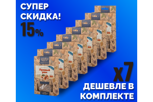 Комплект: Наборы Алхимии вкуса № 30 для приготовления настойки "Пряный ром", 50 г, 7 шт.