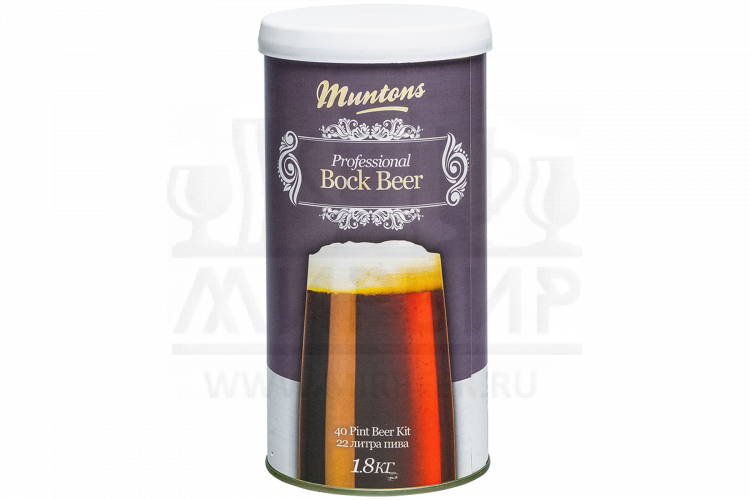 Солодовый экстракт Muntons "Bock Beer", 1,8 кг