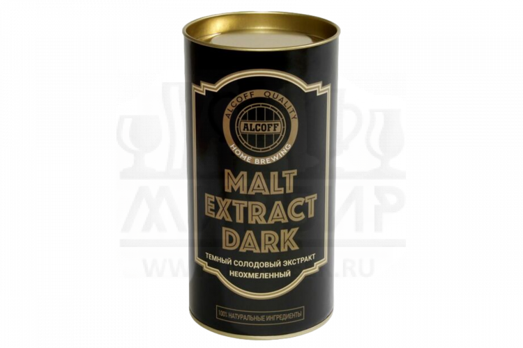 Неохмелённый экстракт ALCOFF "MALT EXTRACT DARK" тёмный, 1.7 кг.