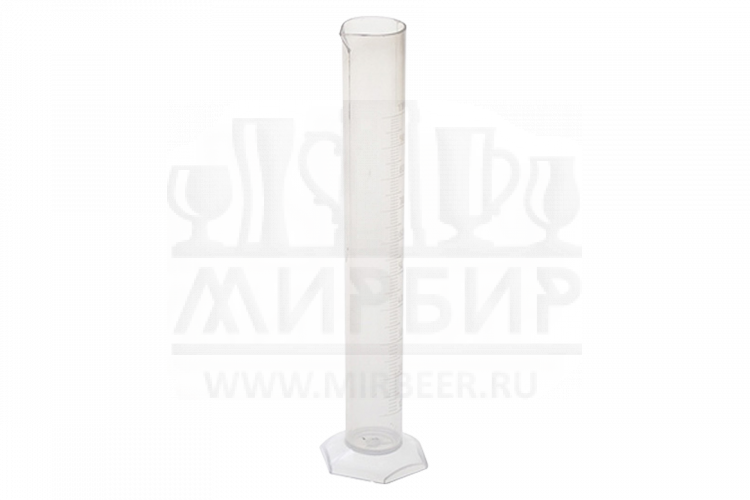 Цилиндр мерный пластиковый, 500 мл
